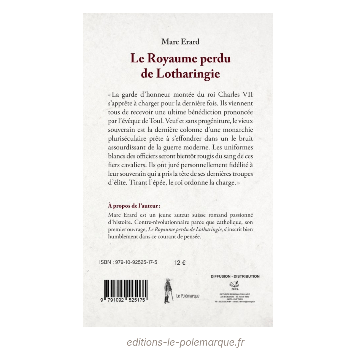 marc erard le royaume perdu de lotharingie